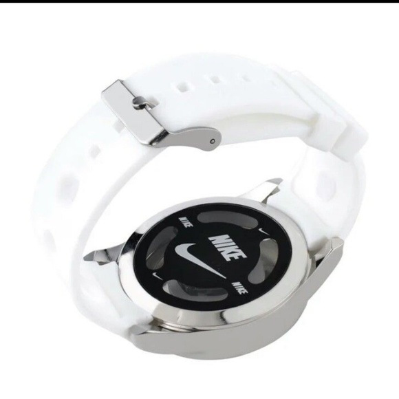 Nike Hollow Analog Sports Watch White Face Dial - Picture 3 of 3